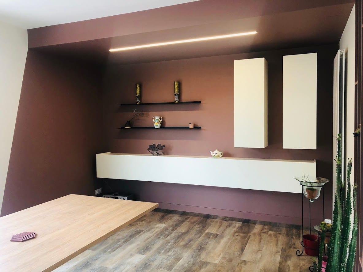 Meubles séjour et table sur mesure – Bourgenuf la Forêt - Lavaleur