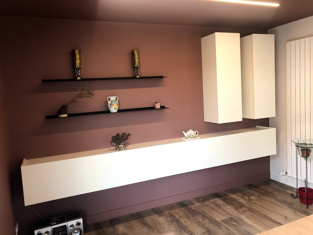 Meubles séjour et table sur mesure – Bourgenuf la Forêt - Lavaleur